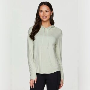 RBX Lightweight Mint Green Hooded Pullover Size XL
